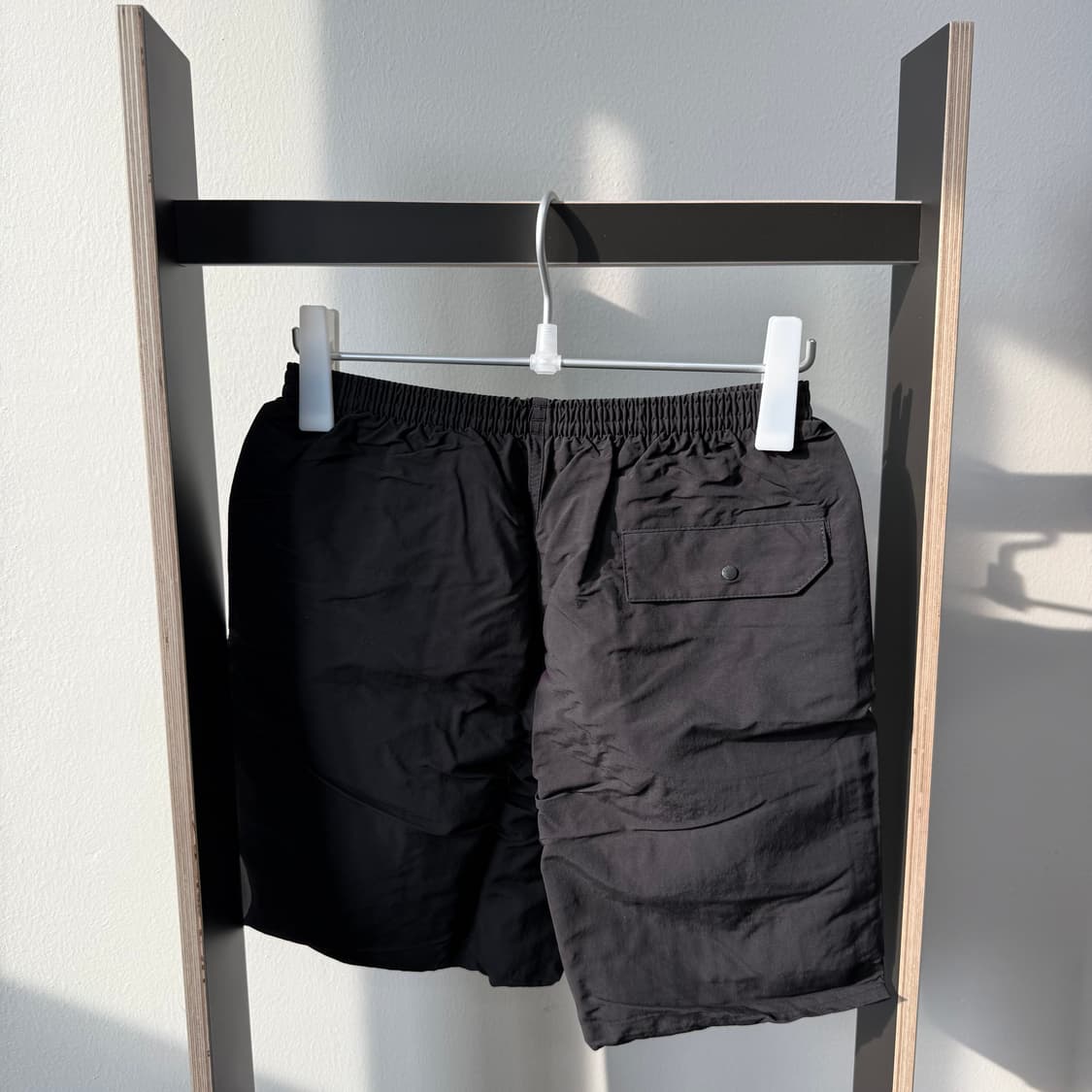 파타고니아 로고 배기스 롱스 7인치 쇼츠 2컬러 상품이미지3