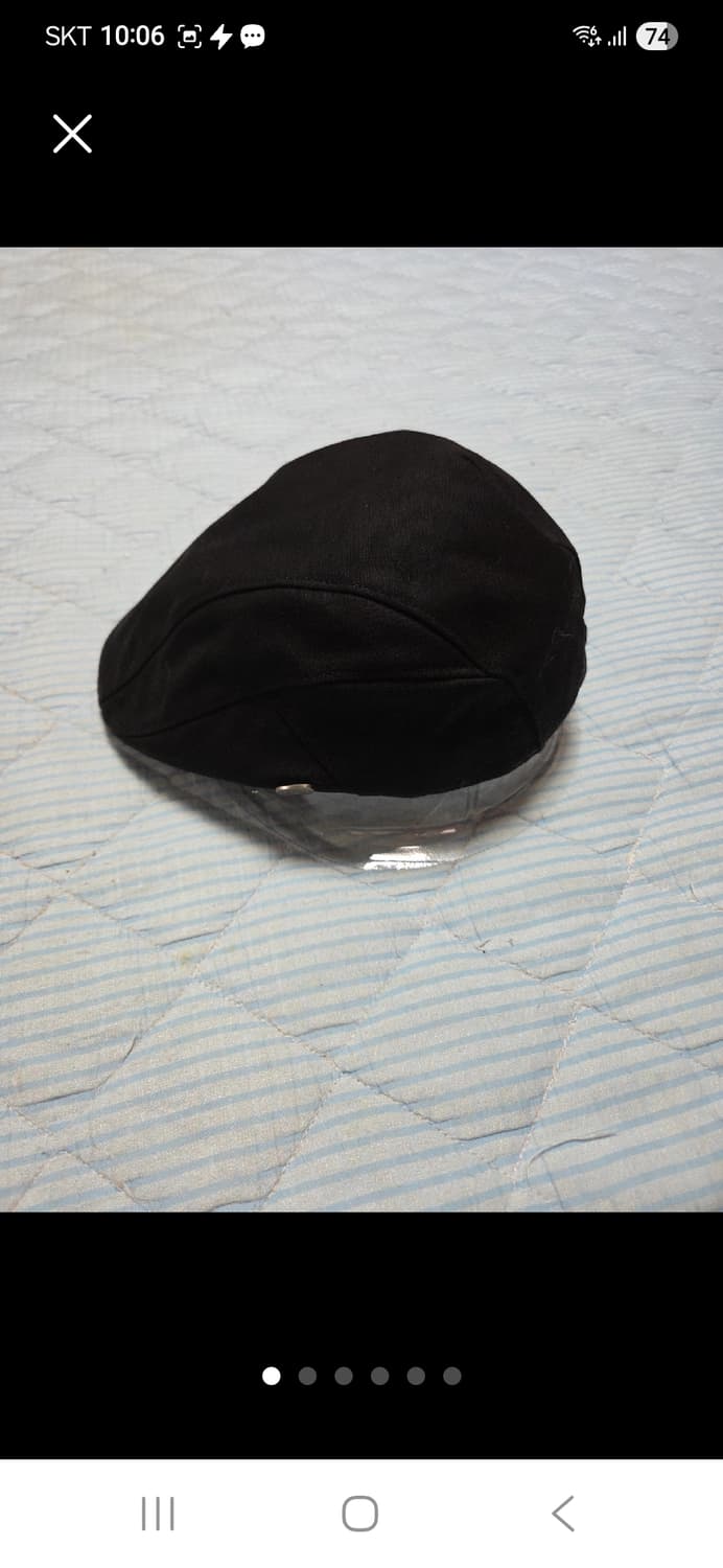 피에르가르뎅 블랙 캡모자 58 상품이미지1