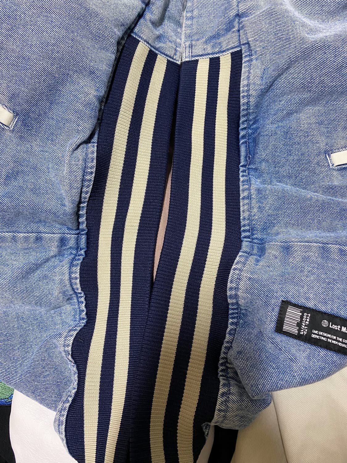 LMC 데님 바시티 자켓 상품이미지8