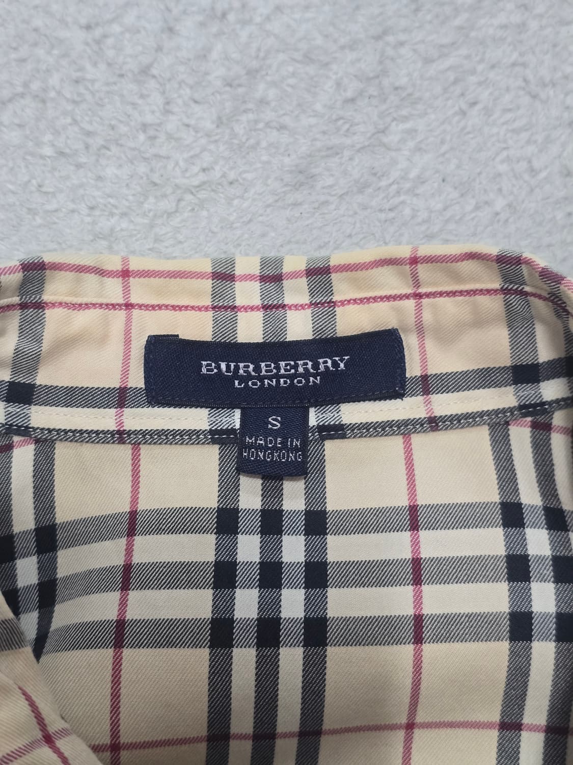 burberry 버버리 노바체크 반팔 셔츠 상품이미지4