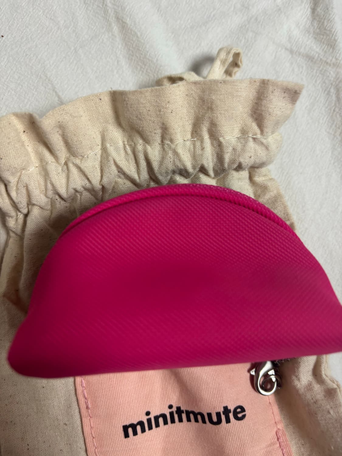 미닛뮤트 클로파우치 키링 토니핑크 (새상품) 상품이미지4