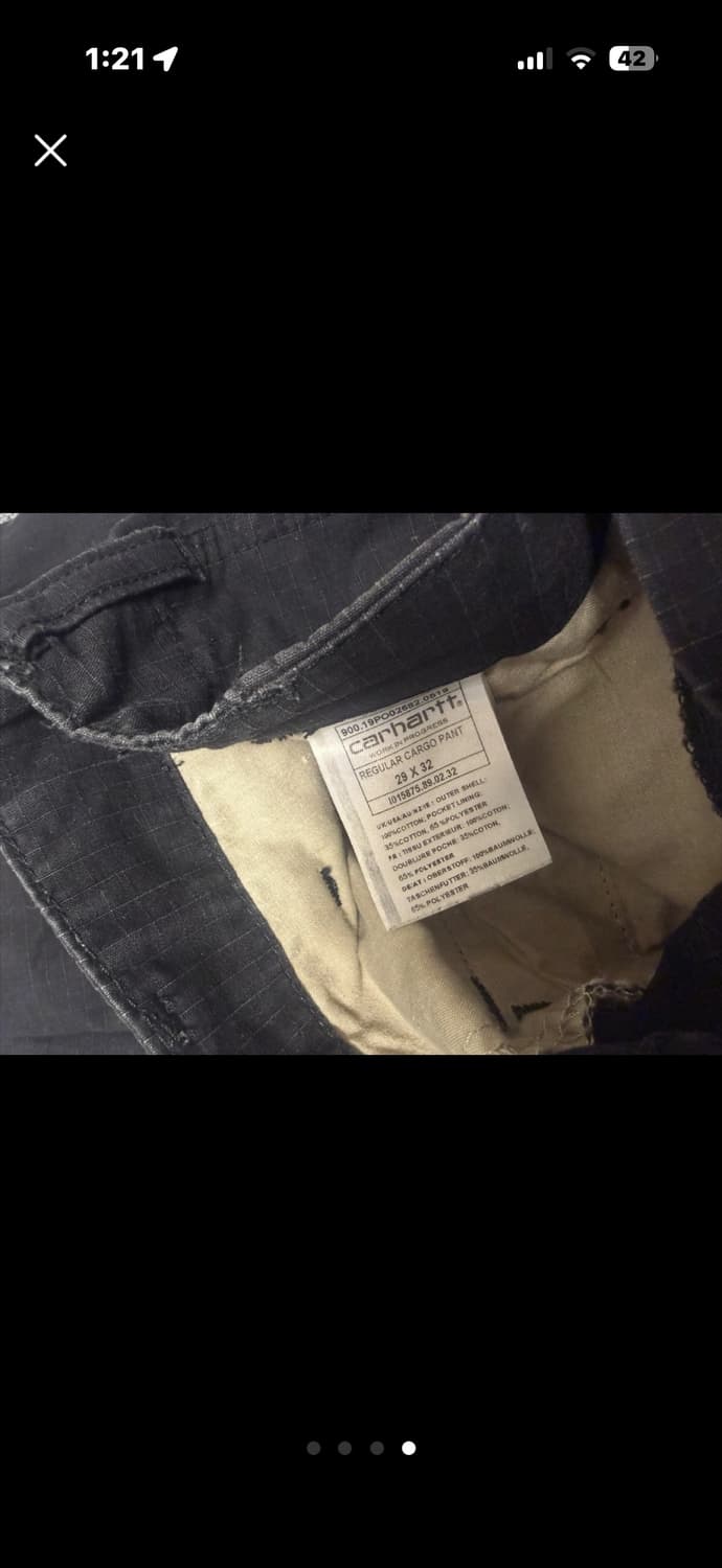 칼하트 팬츠 29x32 상품이미지4