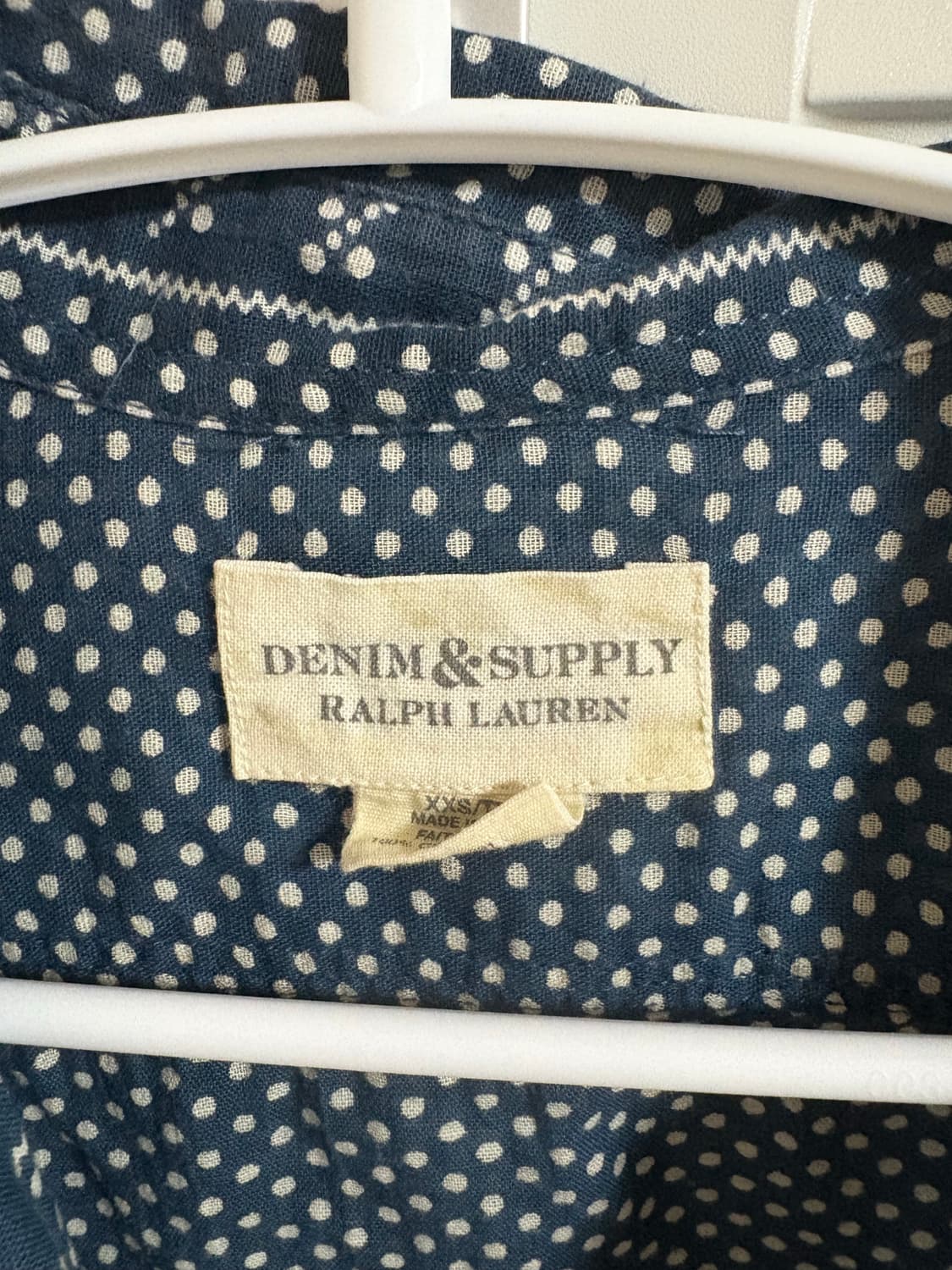 랄프로렌 데님앤서플라이의 패턴 셔츠예요 상품이미지2