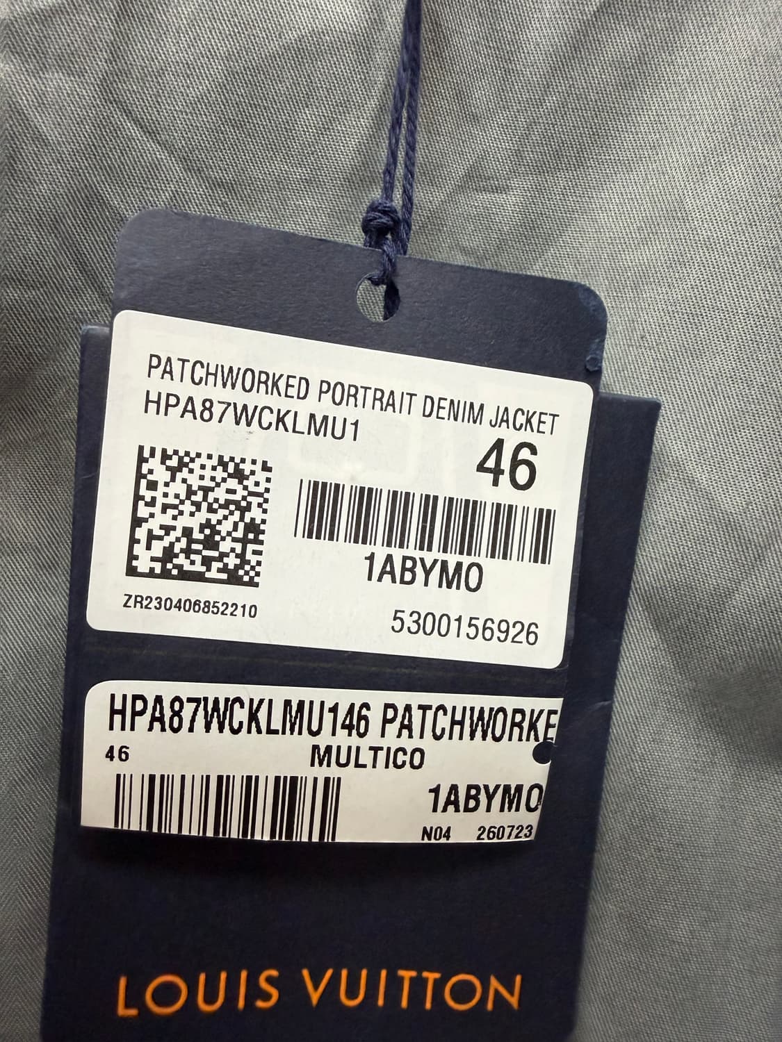 루이비통 패치워크 포트레이트 데님 자켓 ( 100 ) 상품이미지5