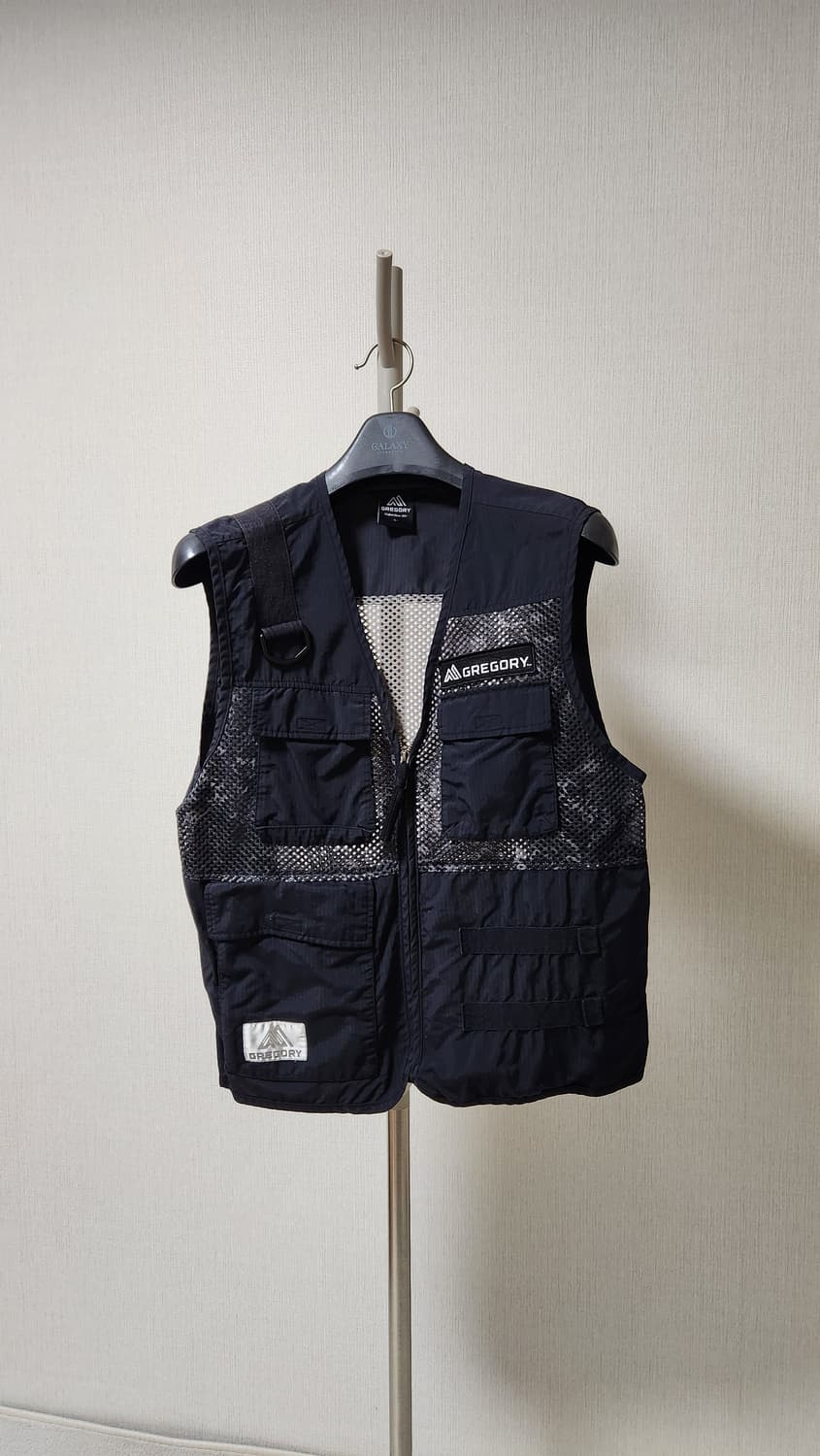 그레고리 블랙 포켓 베스트 조끼 L 상품이미지1