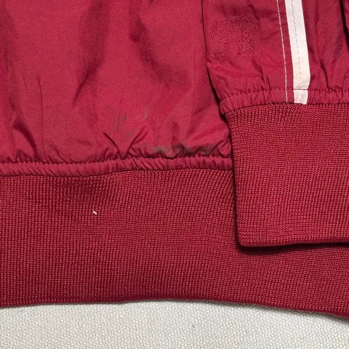 나이키 올드스쿨 버건디 풀오버 웜업 상품이미지5