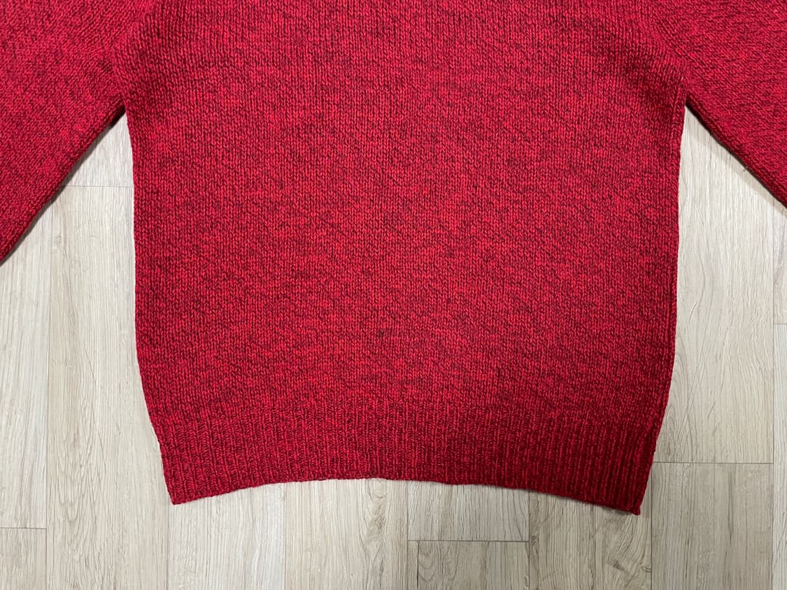 100~105) 70's 엘엘빈 멜란지 울 스웨터(RRL&LVC&폴로) 상품이미지5