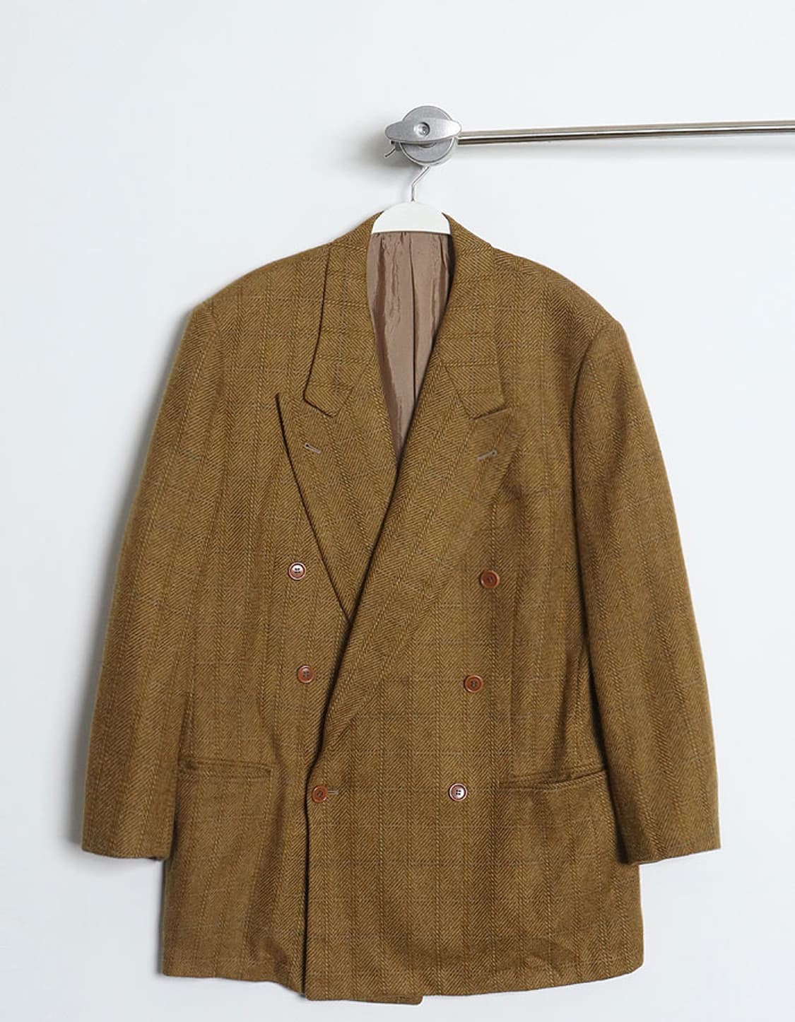 90's valentino garavani Check Wool Blaze 상품이미지1