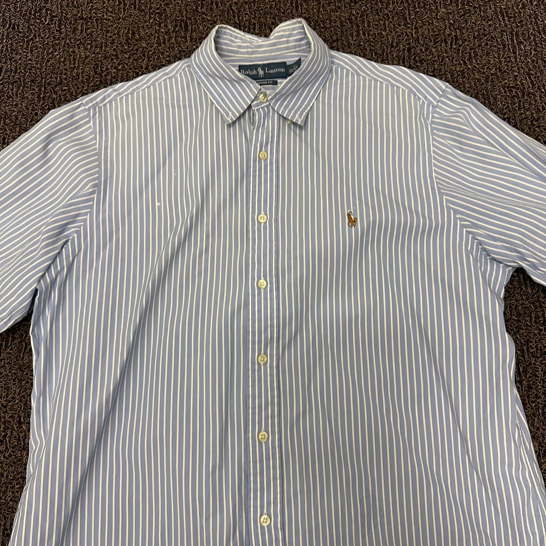 POLO 폴로 랄프로렌 스트라이프 반팔 셔츠 커스텀핏 XL-2XL 상품이미지2