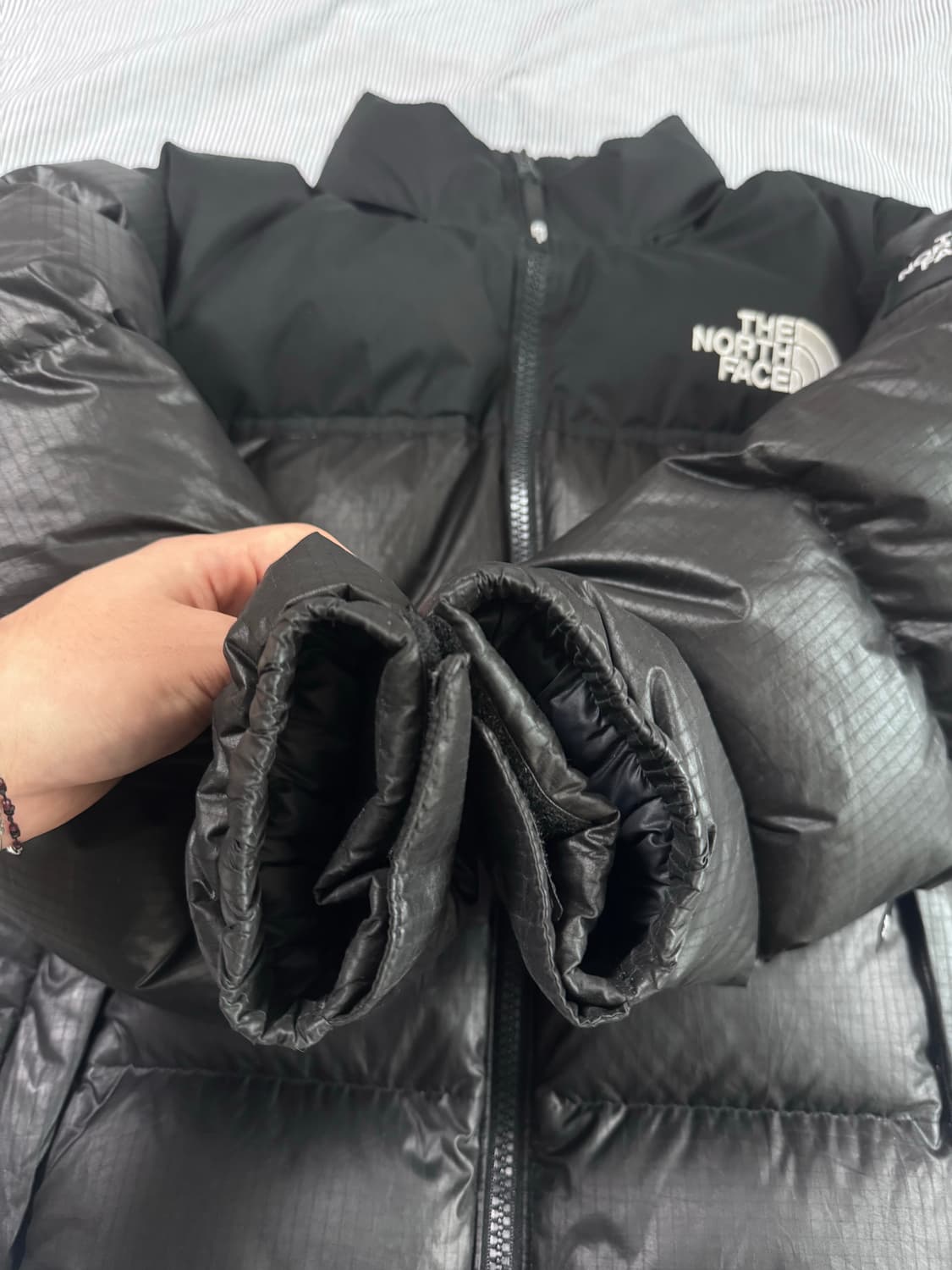 노스페이스 화이트 라벨 노벨티 눕시 RDS 다운 자켓 블랙 M 상품이미지8