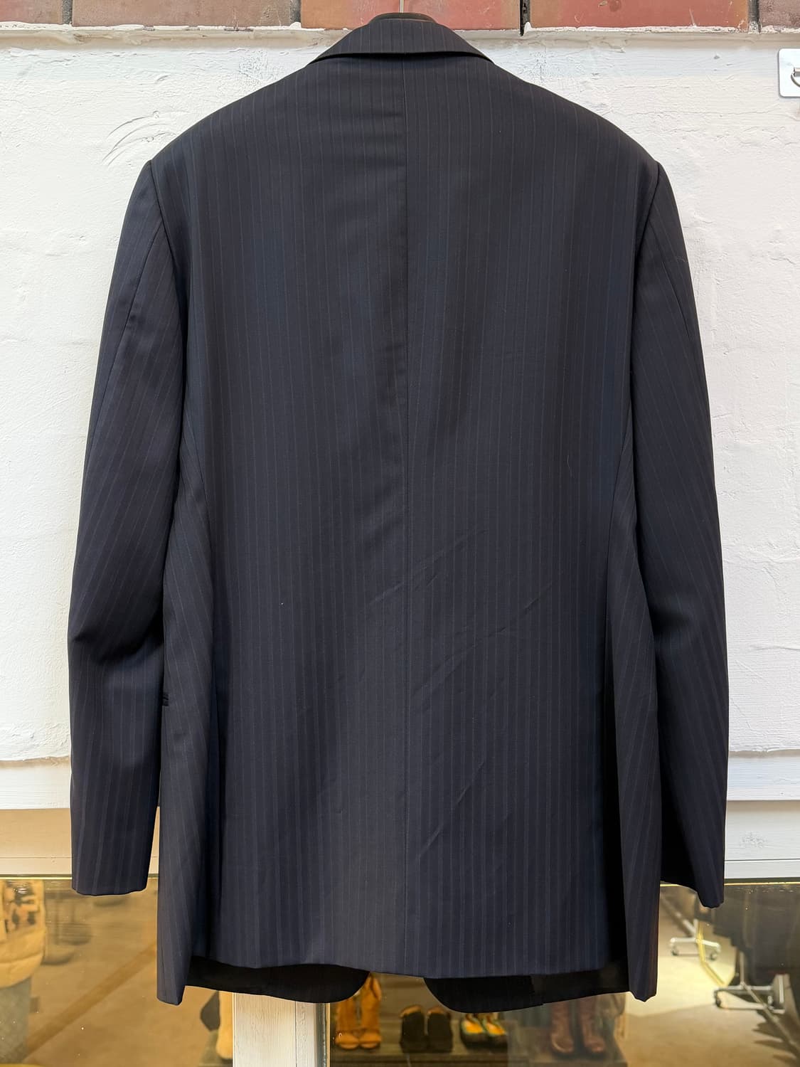 Armani 아르마니 꼴레지오니 스트라이프 블레이저 46R 상품이미지5