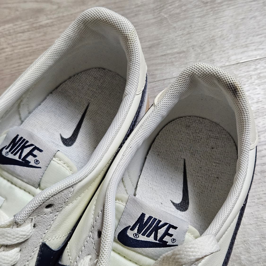 260 ) 나이키 킬샷2 레더 화이트 네이비 상품이미지4