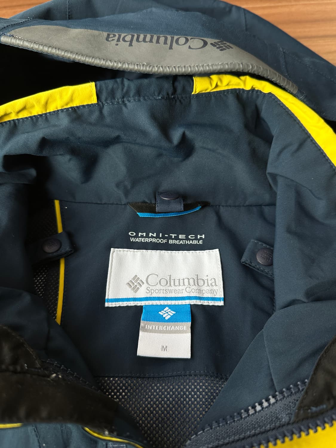 컬럼비아 옴니테크 방수 바람막이 M 상품이미지8