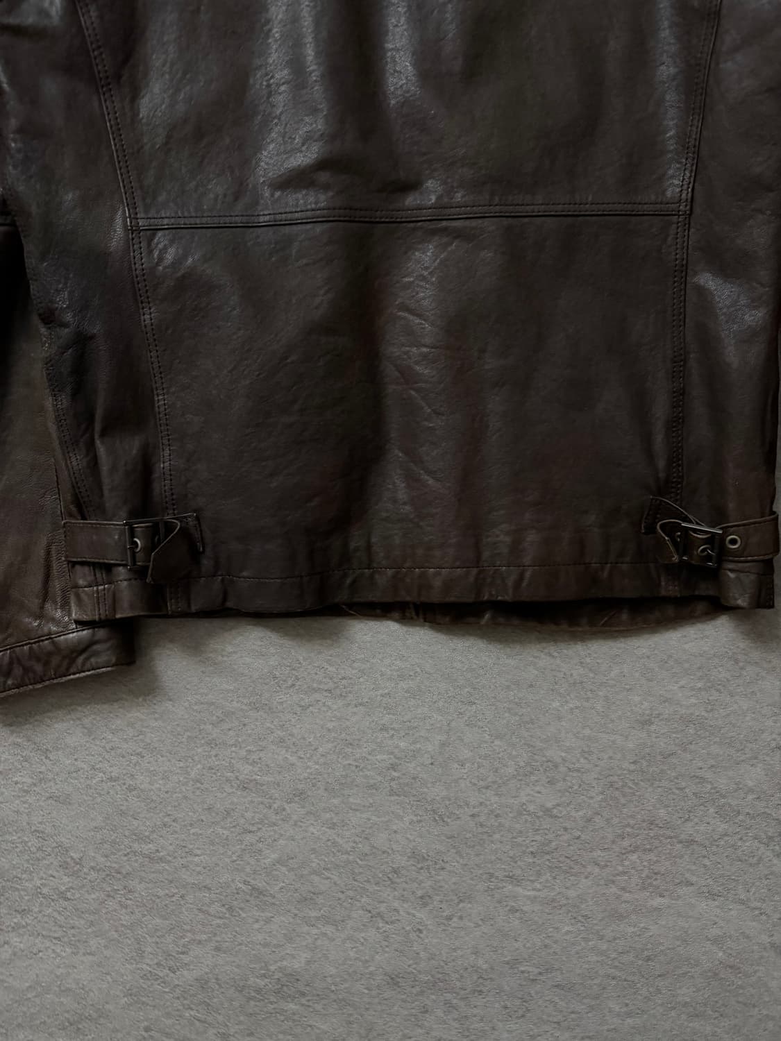 CP컴퍼니 고글 램스킨 레더자켓 상품이미지5