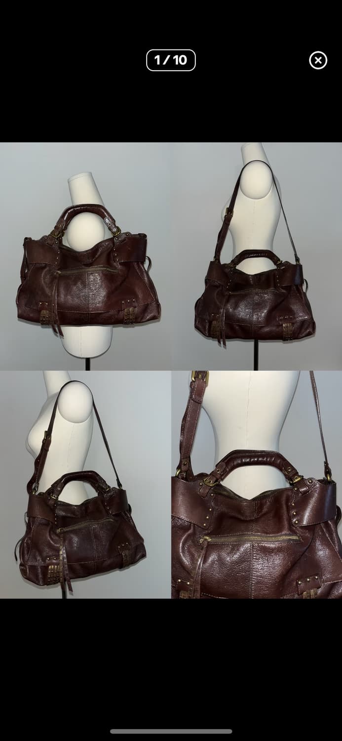 Kooba Red Brown Shoulder Bag 상품이미지1