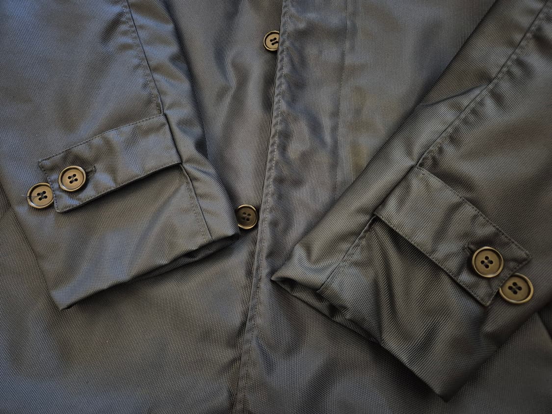 90s HELMUT LANG 하드나일론쉘 맥 코트 상품이미지5