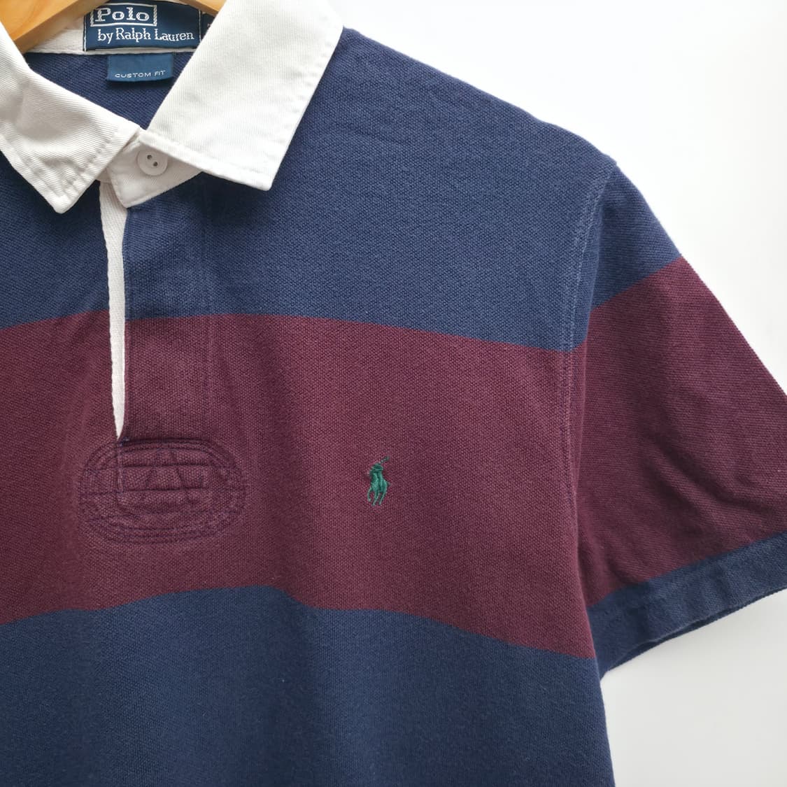 [L] 폴로 랄프로렌 스트라이프 반팔 럭비티 상품이미지4