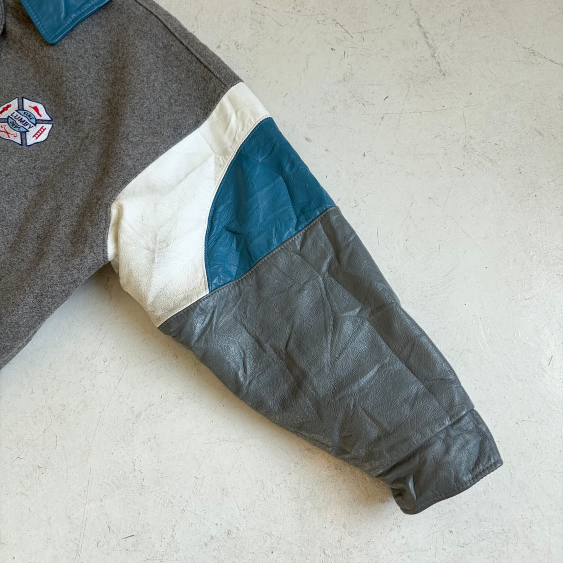 90s CANADA 빈티지 울 바시티 자켓 L 상품이미지5