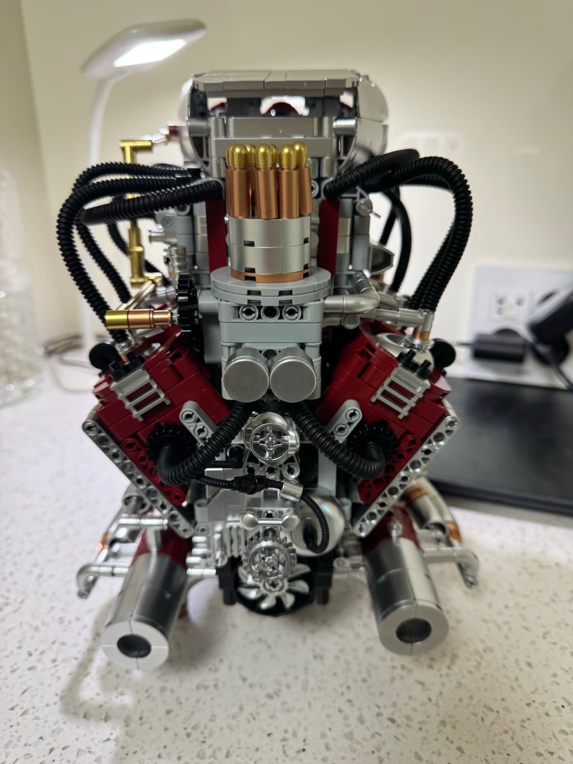 이키 Y15001 테크닉 V8 머스탱 엔진 호환블럭 상품이미지3