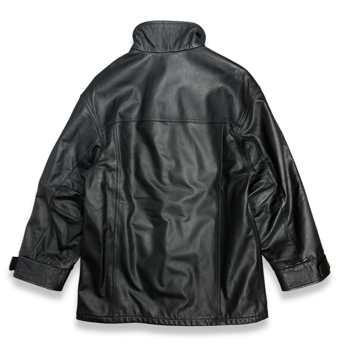 90s Armani Jeans 레더 자켓 M 상품이미지3