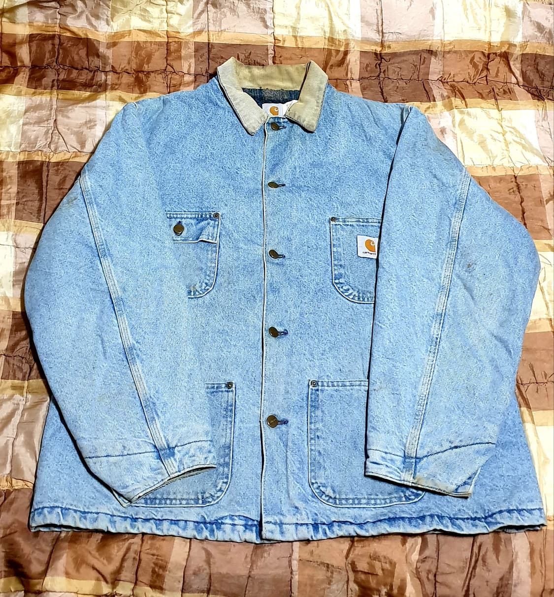 칼하트 연청 데님 초어 코트 US - XL 105 ~ 115 상품이미지2