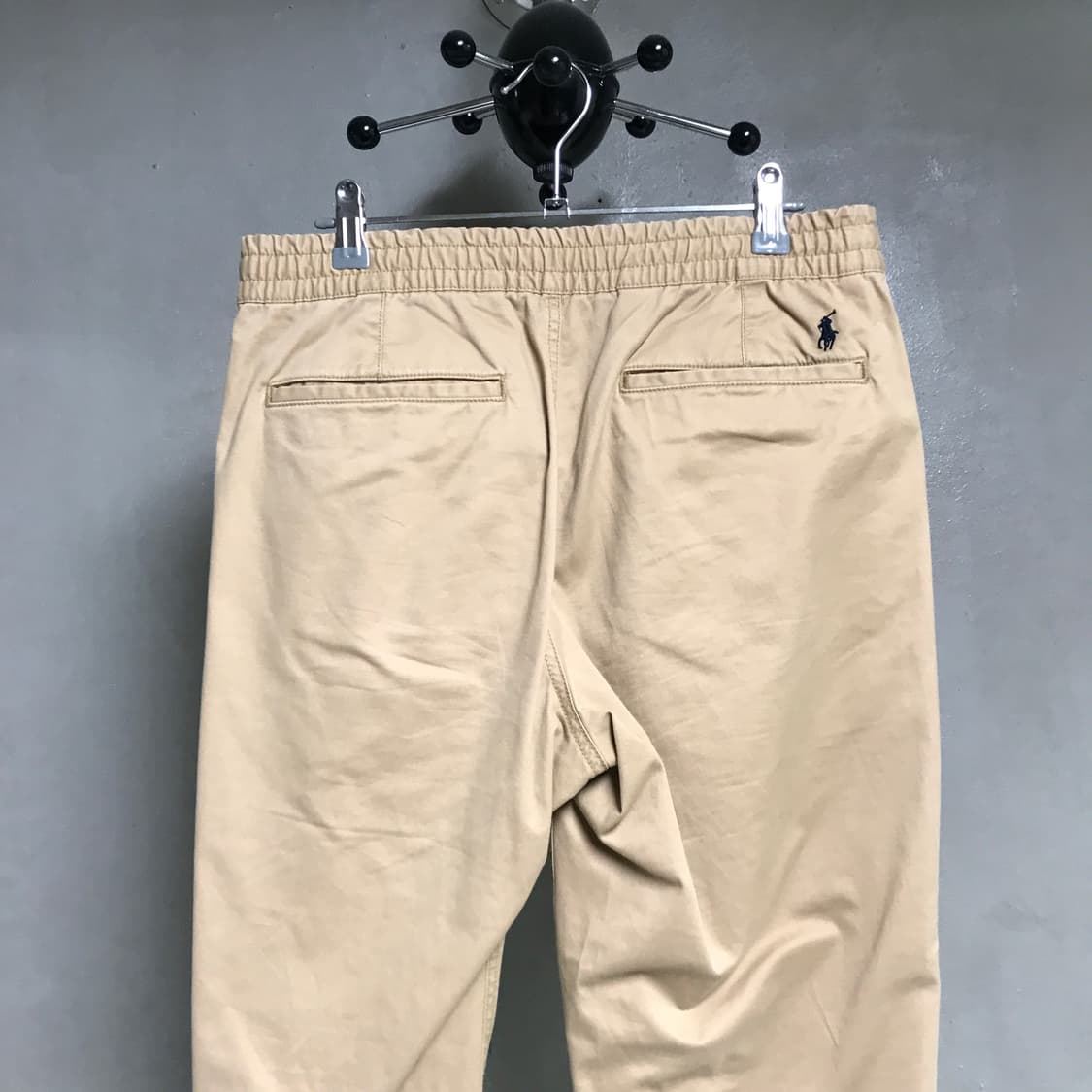 폴로 랄프로렌 밴딩 팬츠 베이지 XS 상품이미지2