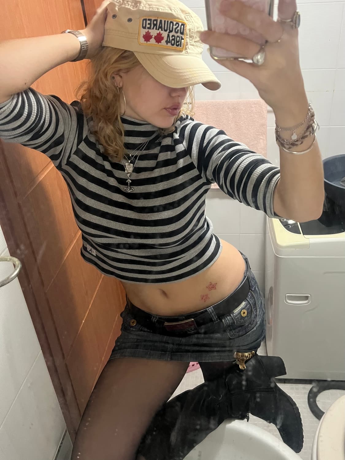 디스퀘어드 빈티지 캡  상품이미지1