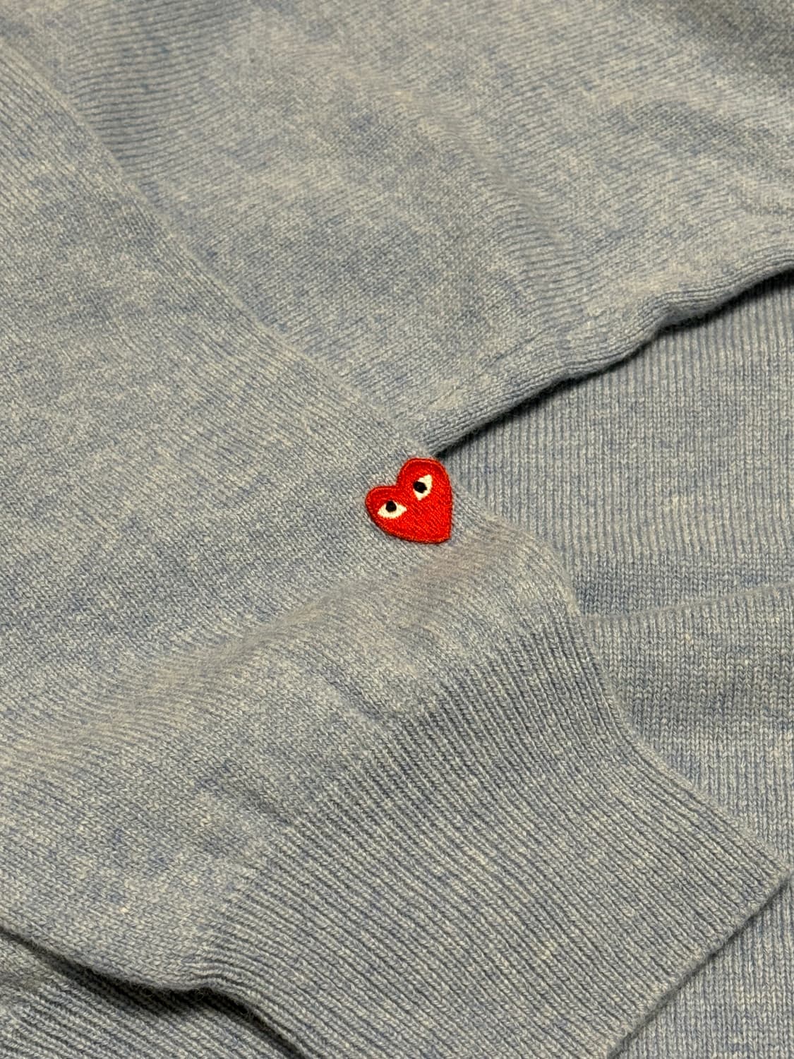 꼼데가르송 플레이 브이넥 가디건 XL  상품이미지3