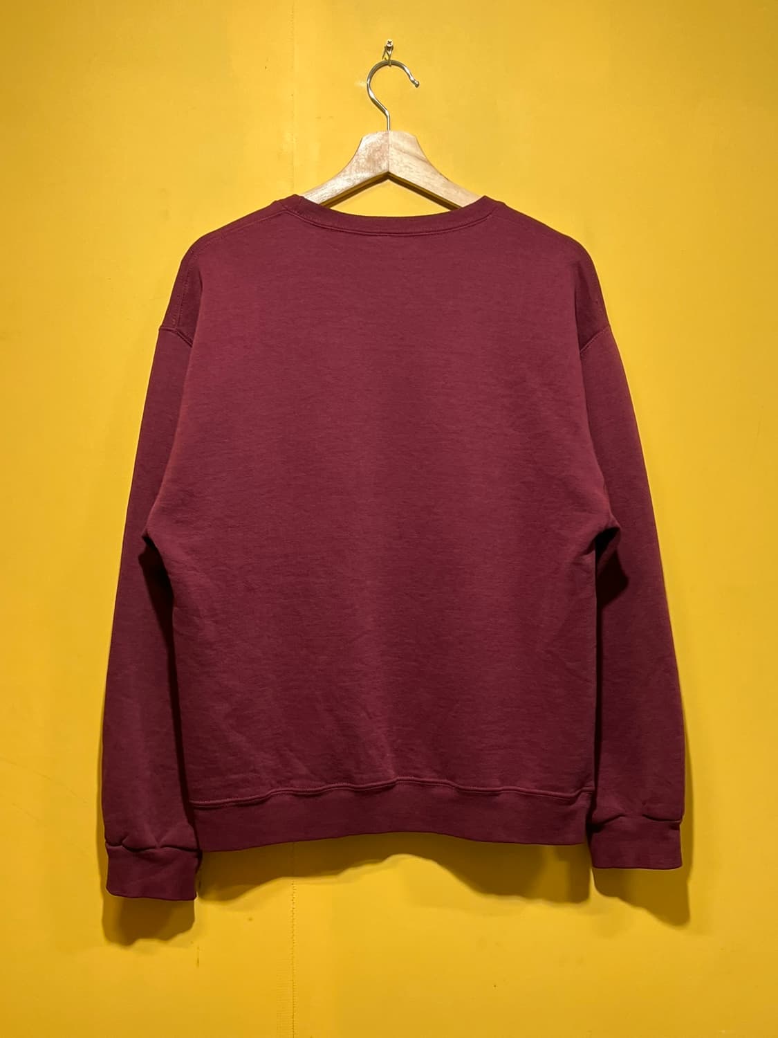 [M] 러셀 애슬레틱 빈티지 무지 맨투맨 버건디 크루넥 스웻셔츠 상품이미지7