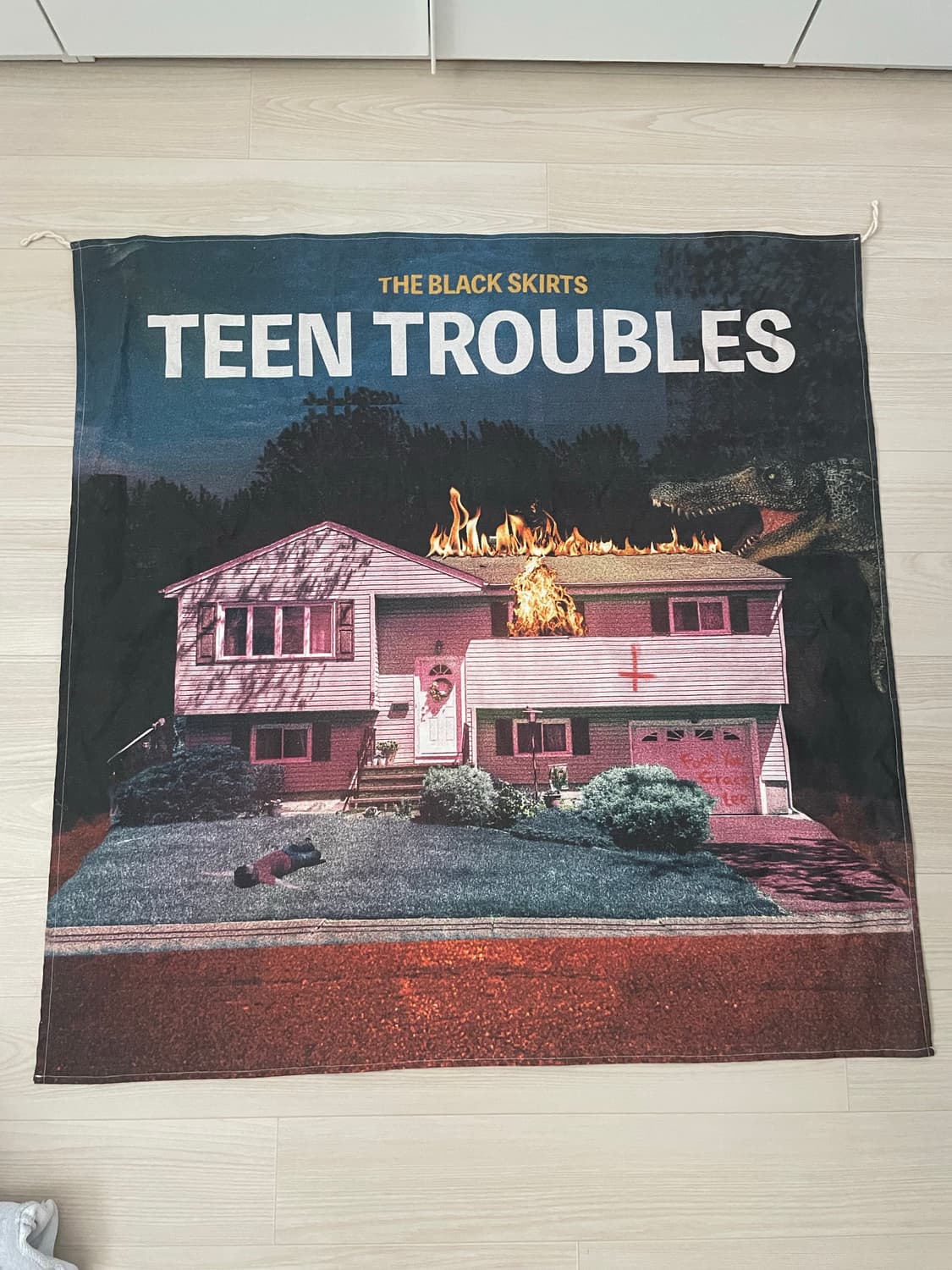 검정치마 틴트러블스 린넨 패브릭 포스터 상품이미지1