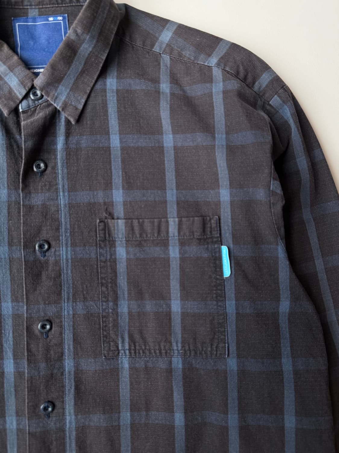 1999 네이버후드 체크서츠 상품이미지3