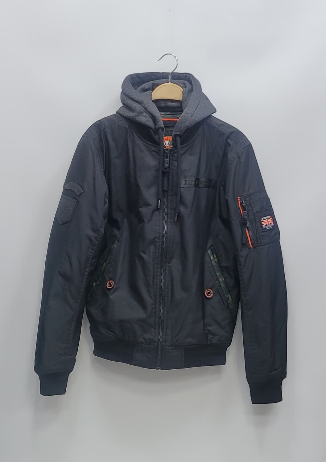 SUPRE DRY슈퍼드라이 루키 플라이트 봄버 자켓 / 남 S
 상품이미지1