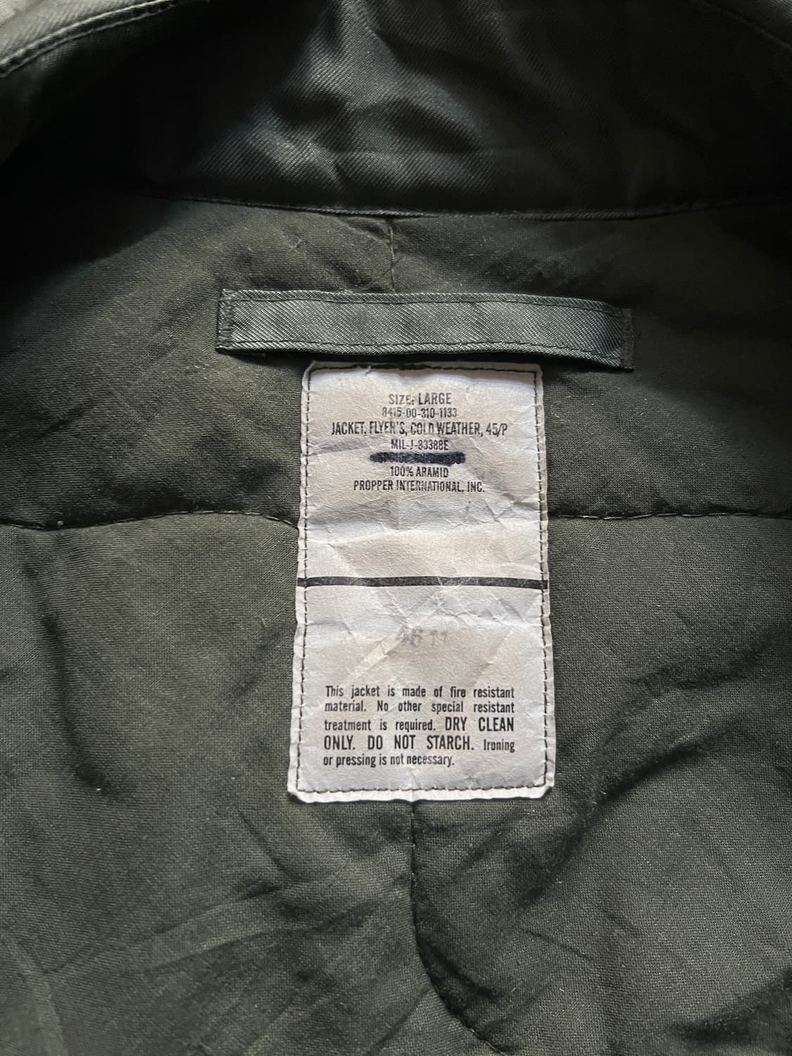 [L]80's 오리지널 미 공군 CWU-45P 항공 점퍼 상품이미지7