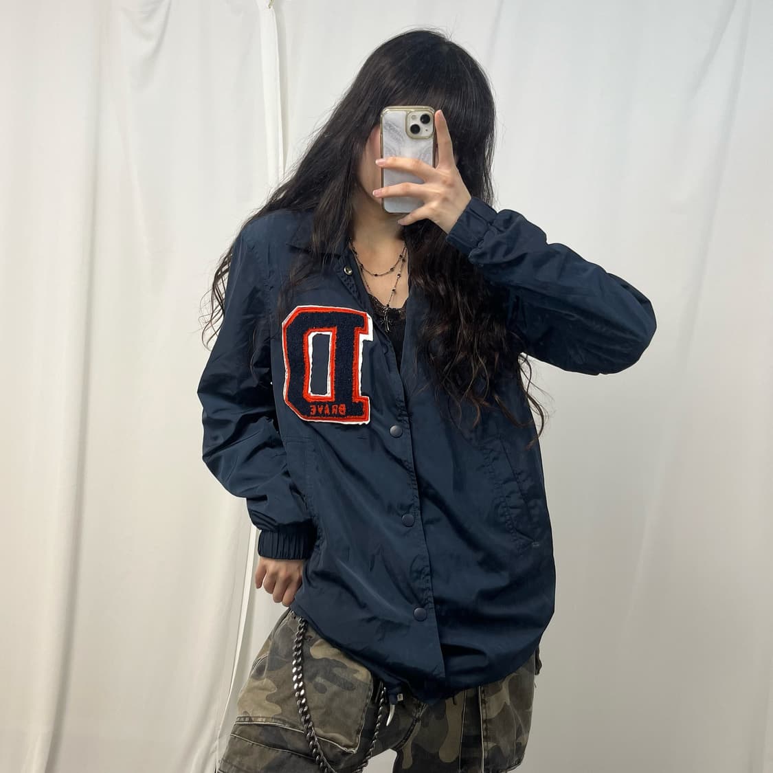 Diesel navy coach jacket 상품이미지2