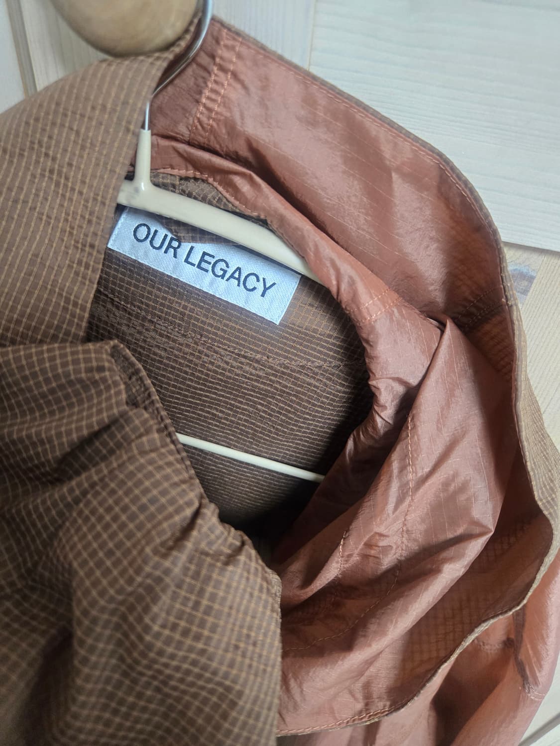 아워레가시 레트로스펙 자켓 택타일 립스탑 골든 브라운 상품이미지5