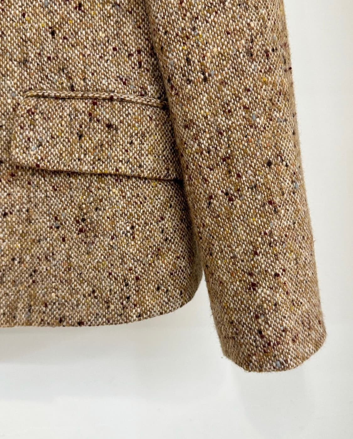 빈티지 베이지 울 블레이져 상품이미지5