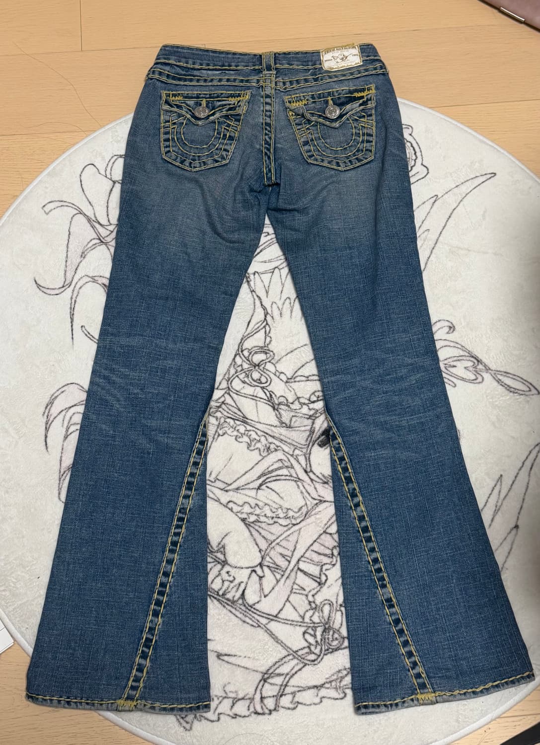 트루릴리젼 부츠컷 청바지 데님 25사이즈 true religion y2k 상품이미지1