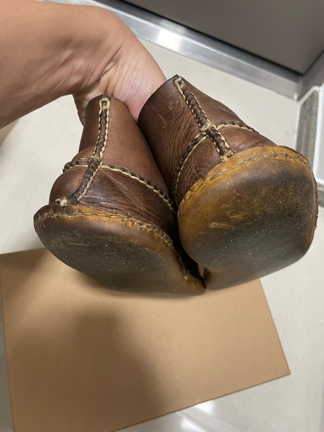 RRL 카우하이드 모카신 부츠(9D) 상품이미지6