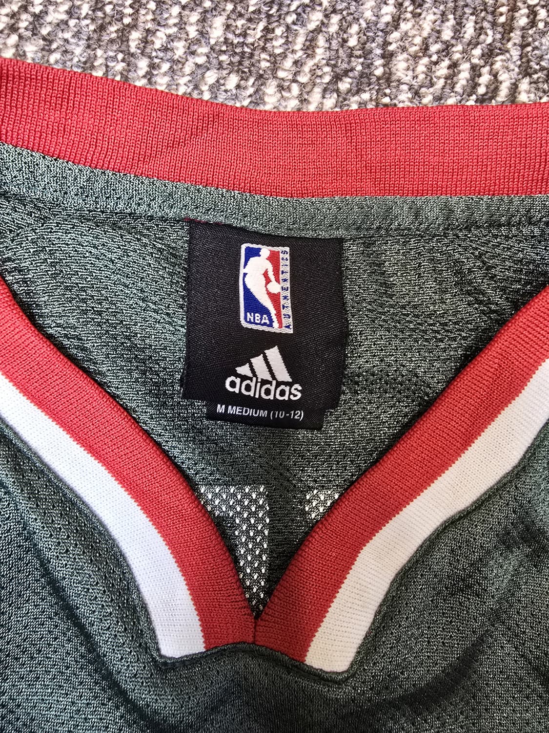 NBA 아디다스 유소년 저지 M 마이클 레드 22번 밀워키 벅스 상품이미지3