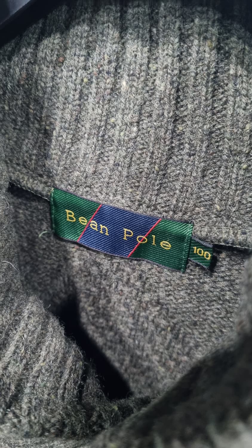 00s 빈폴 꽈배기 울100% 카라니트 105~110 (컨디션9/10) 상품이미지2