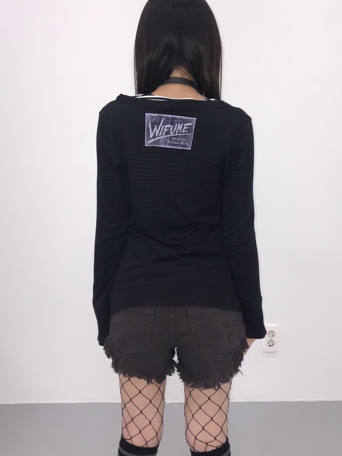 'Maison Gilfy' Y2k Graphic Slim-Fit Card 상품이미지3