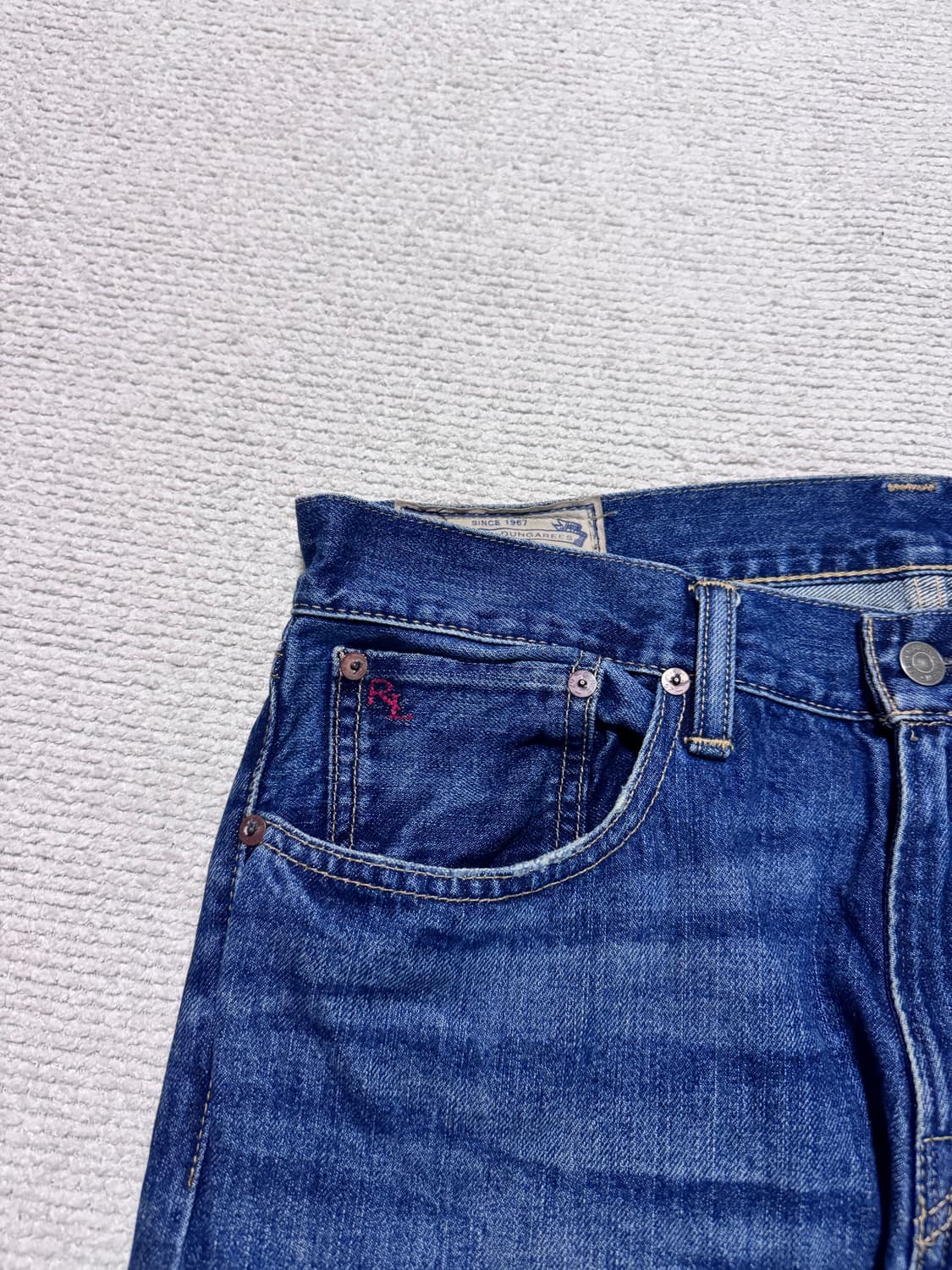 폴로 랄프로렌 워싱 데님 팬츠 (31/32) 상품이미지4