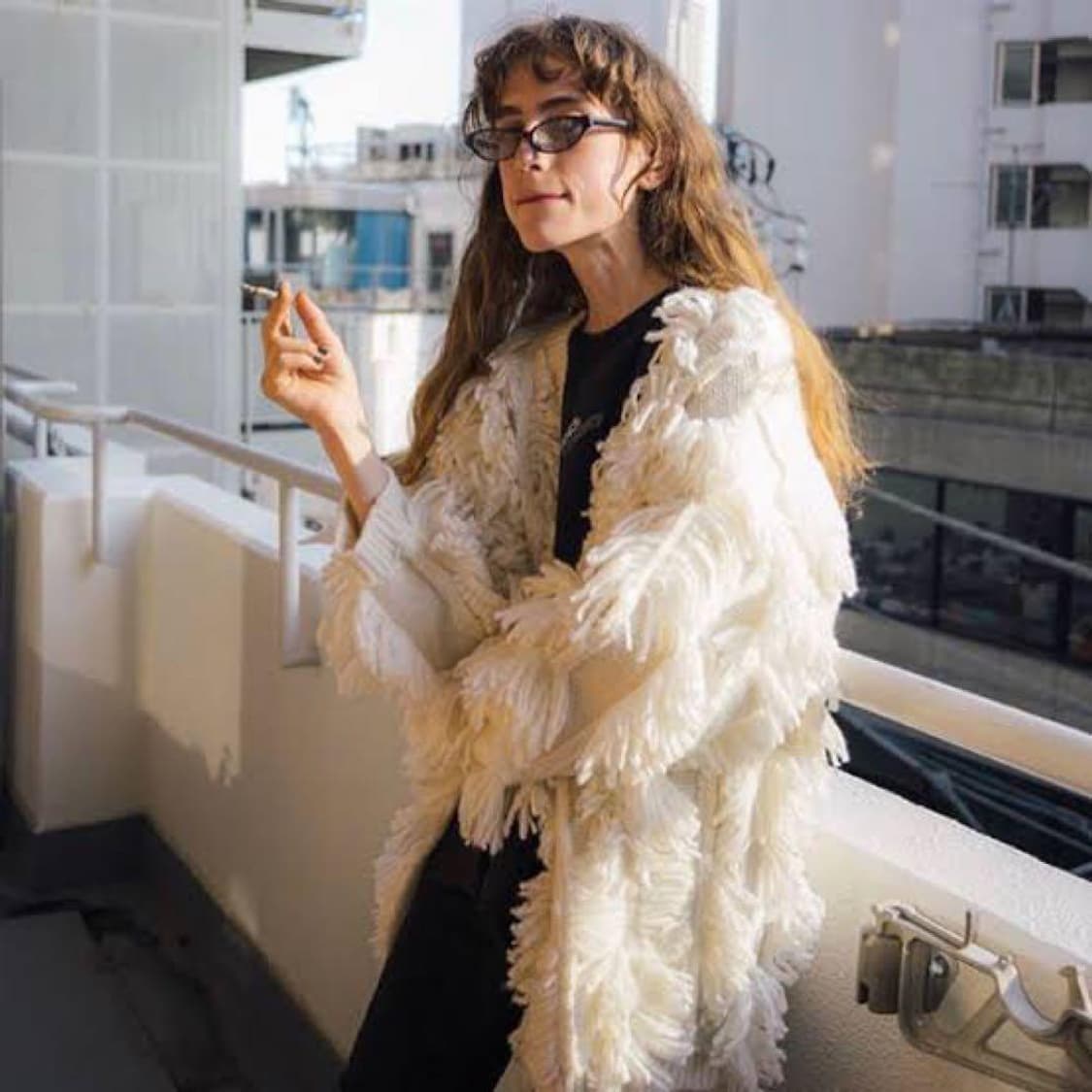 F) perverze 퍼버즈 프린지 니트 가디건 상품이미지6