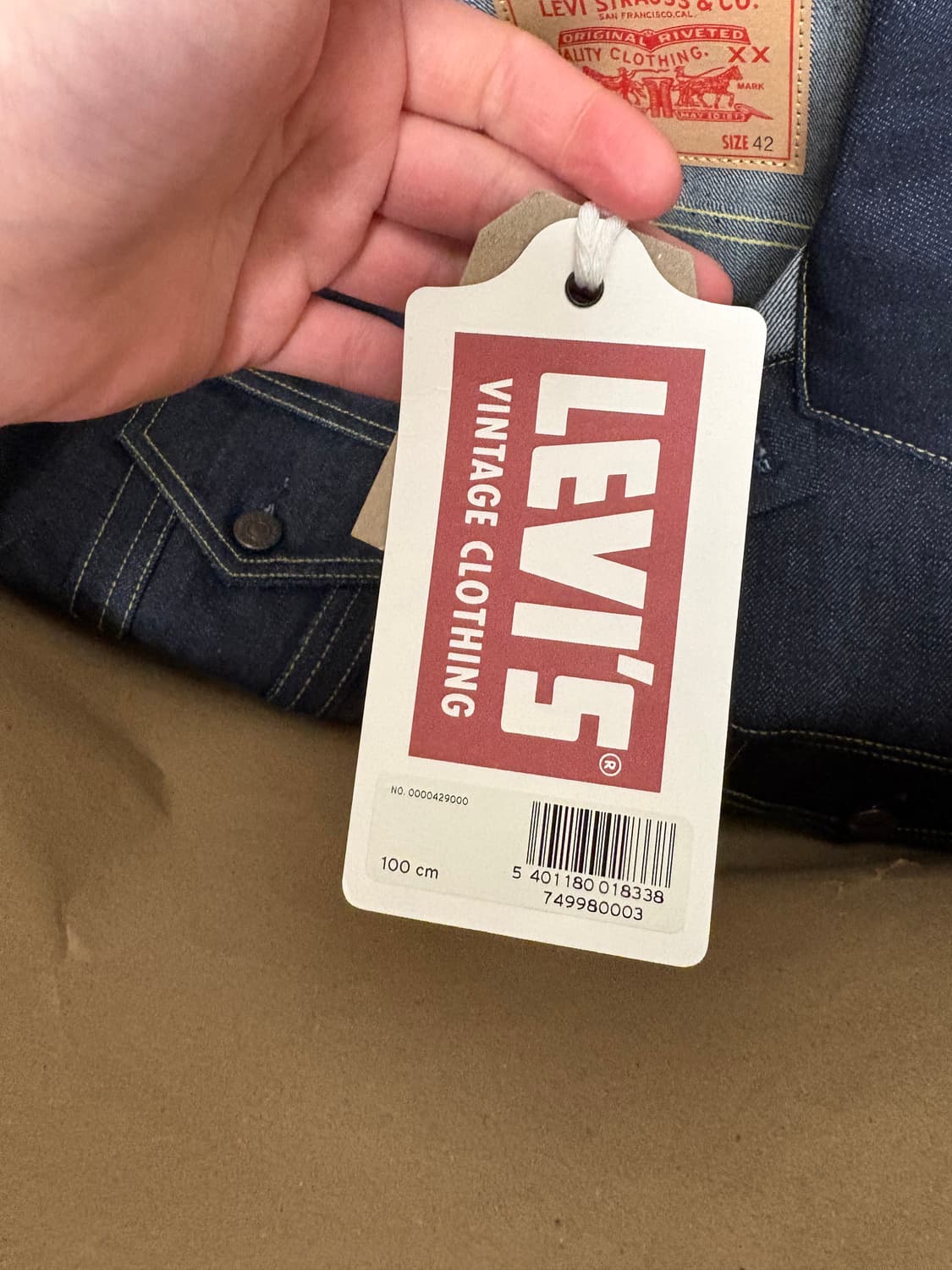 LVC 타입3 트러커 자켓 42사이즈 상품이미지1