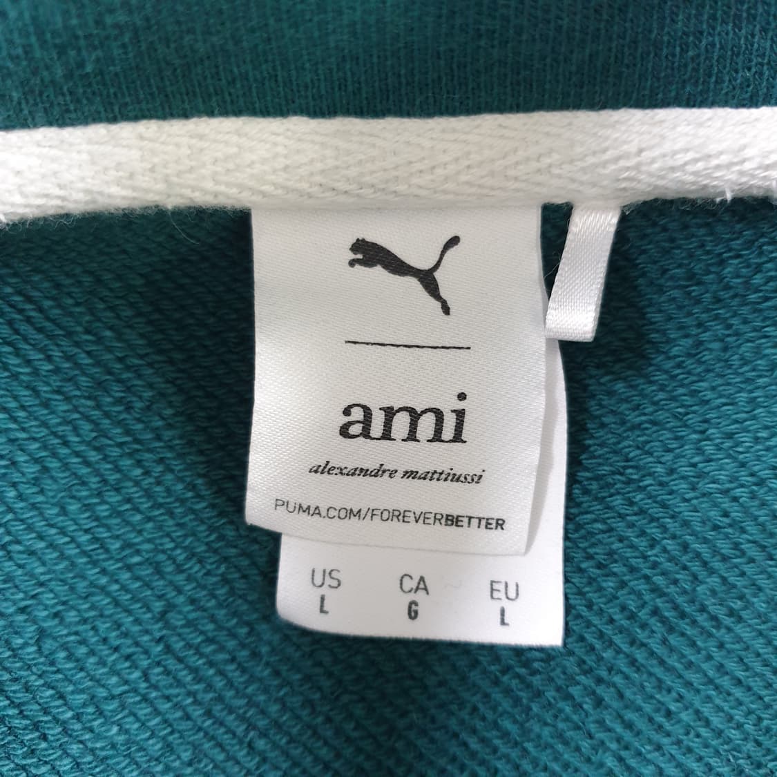 푸마 아미 하프집업 맨투맨 상품이미지2