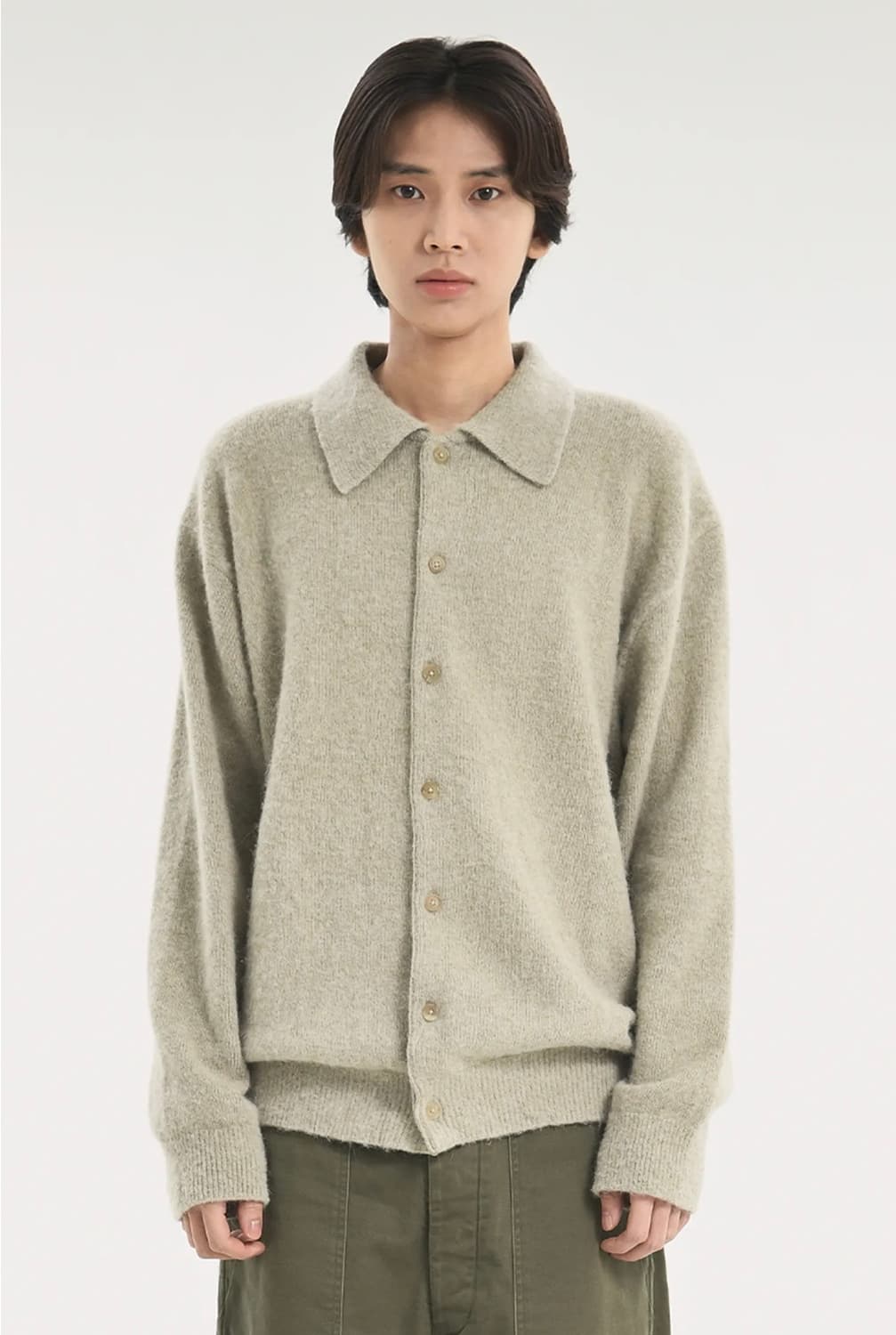 브라운야드 알파카 가디건 상품이미지5