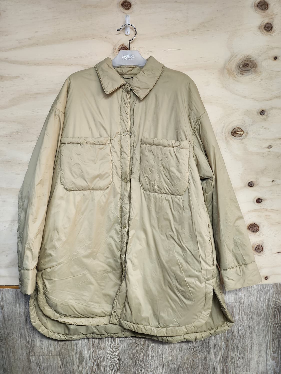 493) 자라 ZARA 오버핏 경량 패딩 상품이미지1