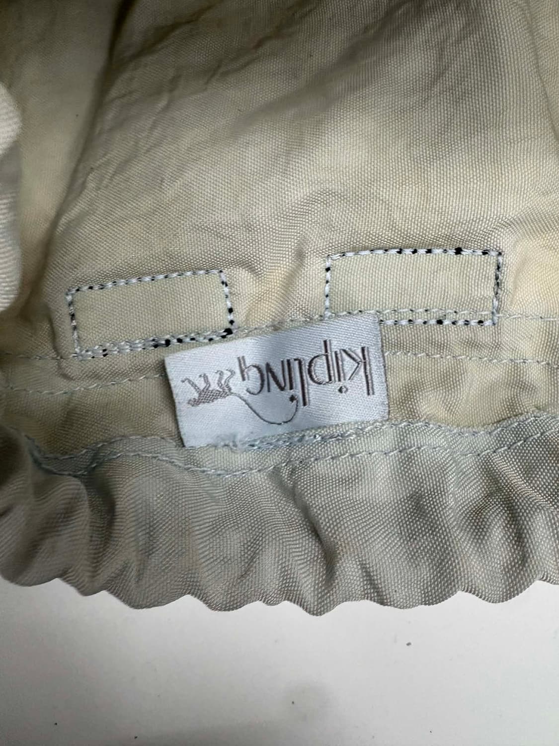 키플링 스카이블루 아노깔 뉴진스st 복조리 버킷 백팩 상품이미지3