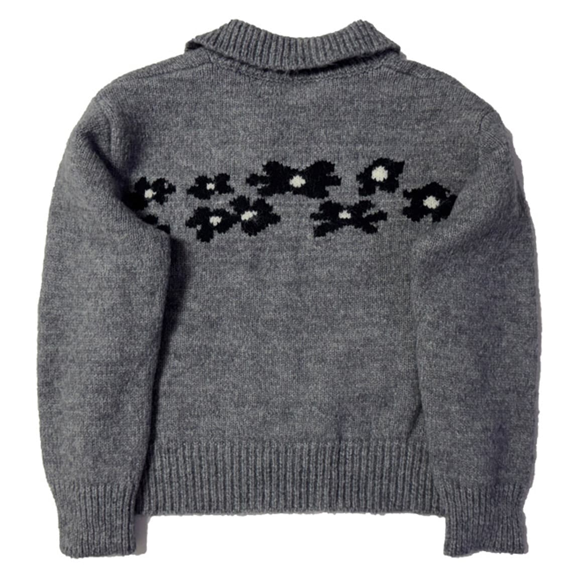 새상품 여자 플라워 니트 집업 상품이미지2