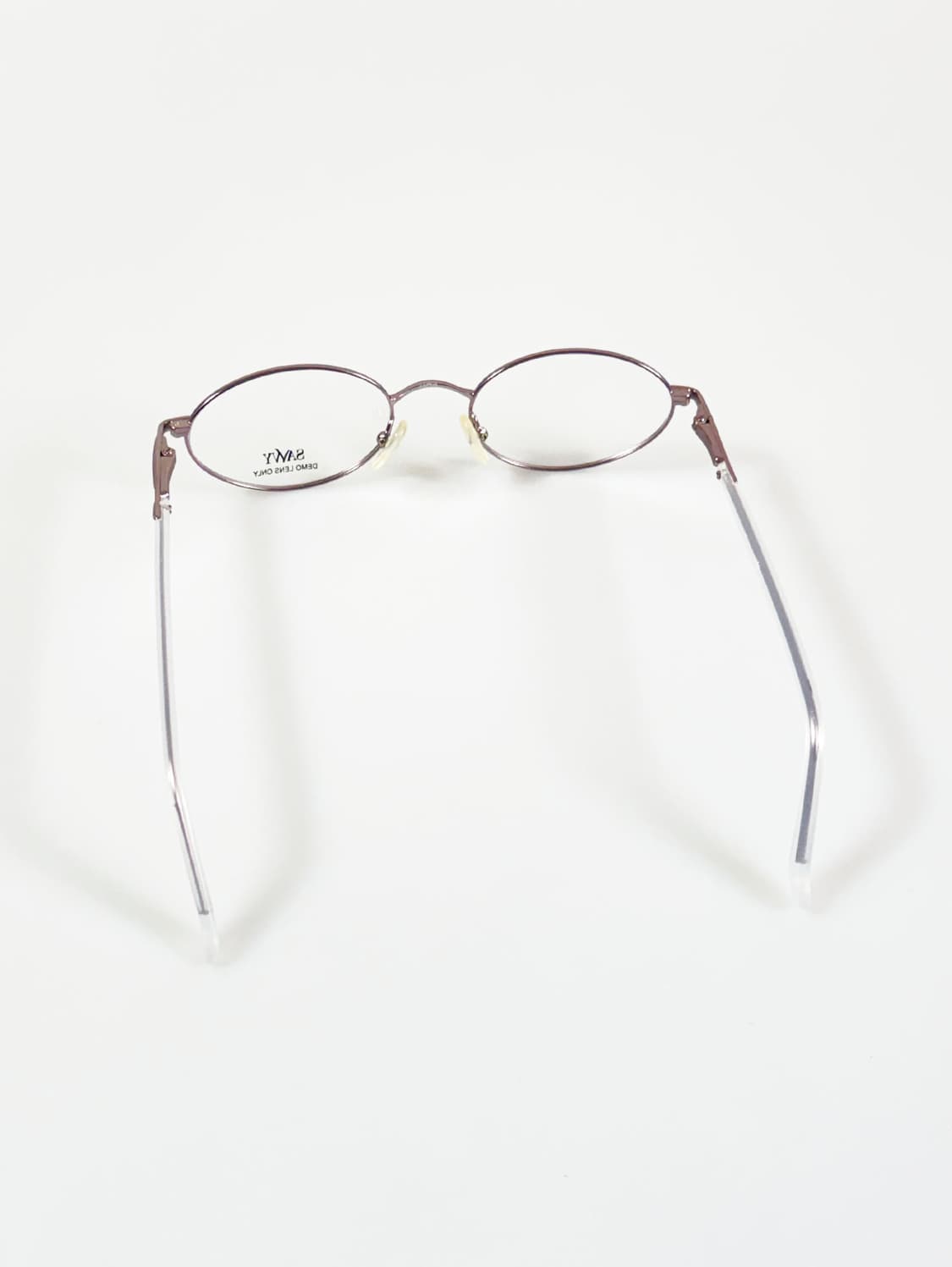 SAWY 라벤더 슬림 오벌 메탈 프레임 빈티지 안경 상품이미지5